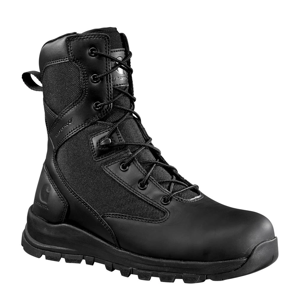 Men's Carhartt 8" Gilmore Composite Toe Side-Zip Waterproof Boots 2 Men's Carhartt 8" Gilmore Composite Toe Side-Zip Waterproof Boots