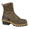Men's Carhartt 8" Logger Composite Toe IN Waterproof Boots -Reebok stroe 0 1001 carhartt 8 logger composite toe in waterproof crazy horse brown