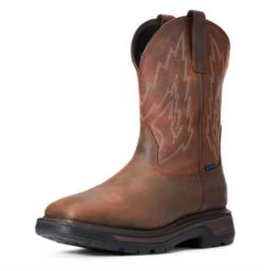 Men's Ariat Big Rig Wide Square Toe H2O Waterproof Boots