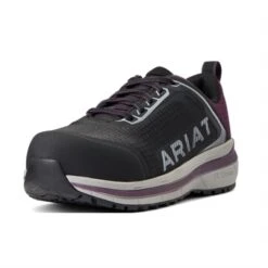 Women's Ariat Outpace Composite Toe -Reebok stroe 0 650 ariat outpace composite toe black shadow purple