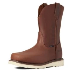 Men's Ariat Rambler Wedge Work Steel Toe Boots -Reebok stroe 0 650 ariat rambler wedge work steel toe boots brown