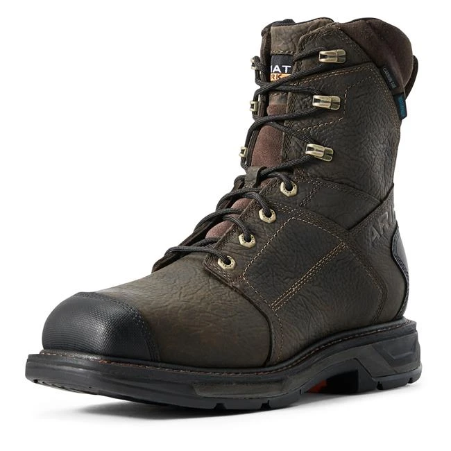 Men's Ariat Workhog XT 8" Side-Zip Carbon Toe Waterproof Boots 3 Men's Ariat Workhog XT 8" Side-Zip Carbon Toe Waterproof Boots