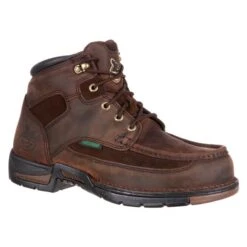 Men's Georgia 6" Athens Work Moc Toe Waterproof Boots