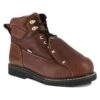 Men's Iron Age 6" Ground Breaker Met Guard Steel Toe Boots -Reebok stroe 0 650 iron age 6 ground breaker met guard steel toe brown