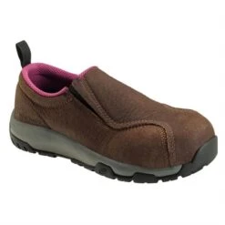 Women's Nautilus ESD Slip On Composite Toe -Reebok stroe 0 650 nautilus esd slip on composite toe brown