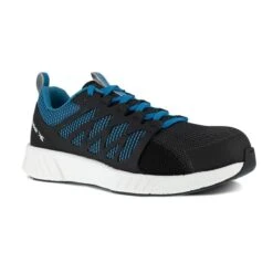 Men's Reebok Fusion Flexwave Work Composite Toe -Reebok stroe 0 650 reebok fusion flexwave work composite toe blue black