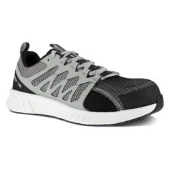 Men's Reebok Fusion Flexwave Work Composite Toe -Reebok stroe 0 650 reebok fusion flexwave work composite toe gray black