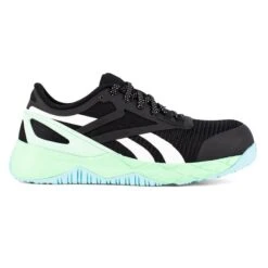 Women's Reebok Nanoflex TR Work Composite Toe -Reebok stroe 0 650 reebok nanoflex tr work composite toe black seafoam green white