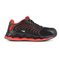 Men's Reebok Zig Elusion Heritage Work Composite Toe -Reebok stroe 0 650 reebok zig elusion heritage work composite toe black red