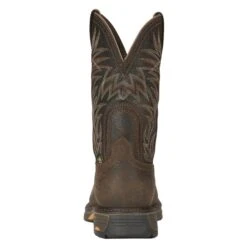 Men's Ariat 11" Workhog Met Guard Wide Square Toe Composite Toe Waterproof Boots -Reebok stroe 1 650 ariat 11 workhog met guard wide square toe composite toe waterproof bruin brown crazy black