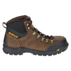 Men's CAT Threshold Steel Toe Waterproof Boots -Reebok stroe 1 650 cat threshold steel toe waterproof real brown