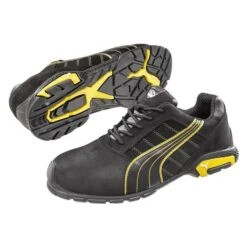 Men's Puma Safety Amsterdam Low Alloy Toe -Reebok stroe 1 650 puma safety amsterdam low alloy toe black yellow