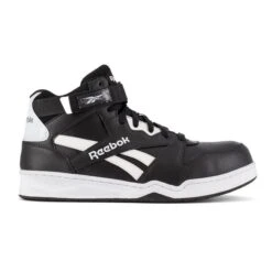 Men's Reebok BB4500 High Top Work Sneaker Composite Toe -Reebok stroe 1 650 reebok bb4500 high top work sneaker composite toe black and white