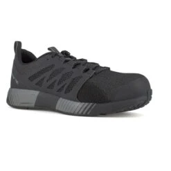 Women's Reebok Fusion Flexweave Work Composite Toe -Reebok stroe 1 650 reebok fusion flexweave work composite toe black gray
