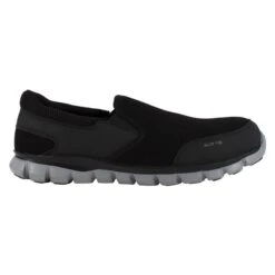 Men's Reebok Sublite Cushion Work Slip-On Alloy Toe SR -Reebok stroe 1 650 reebok sublite cushion work slip on alloy toe sr black