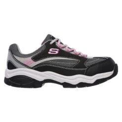Women's Skechers Work Biscoe Steel Toe -Reebok stroe 1 650 skechers work biscoe steel toe black gray
