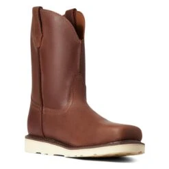 Men's Ariat Rambler Wedge Work Steel Toe Boots -Reebok stroe 2 650 ariat rambler wedge work steel toe boots brown