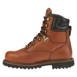 Men's Georgia 8" Internal Met Steel Toe Boots -Reebok stroe 2 650 georgia 8 internal met steel toe briar brown