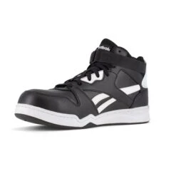 Men's Reebok BB4500 High Top Work Sneaker Composite Toe -Reebok stroe 2 650 reebok bb4500 high top work sneaker composite toe black and white