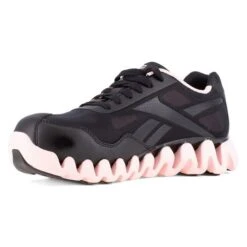 Women's Reebok Zig Pulse Work Composite Toe -Reebok stroe 2 650 reebok zig pulse work composite toe black pink