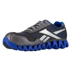 Men's Reebok Zig Pulse Work Composite Toe -Reebok stroe 2 650 reebok zig pulse work composite toe gray blue