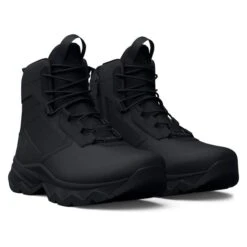 Men's Under Armour 6" Stellar G2 Side Zip Tactical Boots -Reebok stroe 2 650 under armour 6 stellar g2 side zip tactical boots black