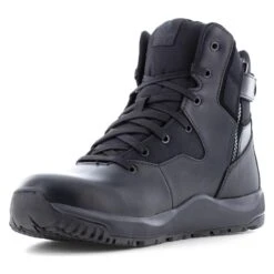 Men's Volcom 6" Street Shield Tactical Side-Zip Waterproof Boots -Reebok stroe 2 650 volcom 6 street shield tactical side zip waterproof boots black