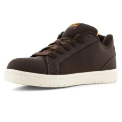 Men's Volcom Stone Op Art Composite Toe ESD -Reebok stroe 2 650 volcom stone op art composite toe esd dark brown khaki saffron