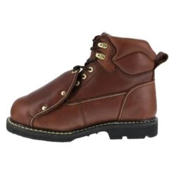 Men's Iron Age 6" Ground Breaker Met Guard Steel Toe Boots -Reebok stroe 3 650 iron age 6 ground breaker met guard steel toe brown