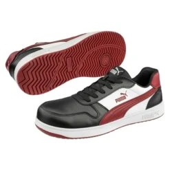 Men's Puma Safety Frontcourt Composite Toe -Reebok stroe 3 650 puma safety frontcourt composite toe black white red