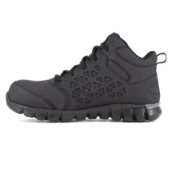 Women's Reebok 6" Sublite Cushion Work Composite Toe Boots -Reebok stroe 3 650 reebok 6 sublite cushion work composite toe boots black2