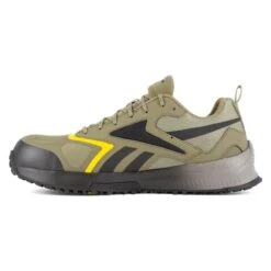 Men's Reebok Lavante Trail 2 Work Composite Toe -Reebok stroe 3 650 reebok lavante trail 2 work composite toe army green black yellow