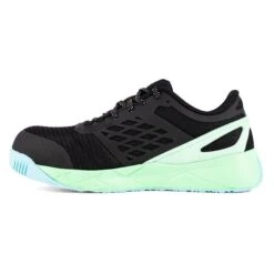 Women's Reebok Nanoflex TR Work Composite Toe -Reebok stroe 3 650 reebok nanoflex tr work composite toe black seafoam green white