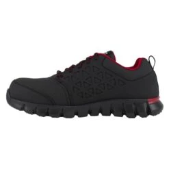 Men's Reebok Sublite Cushion Work Composite Toe Boots -Reebok stroe 3 650 reebok sublite cushion work composite toe boots black red