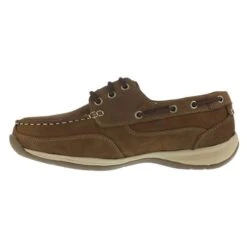 Men's Rockport Works Sailing Club Boat Shoe Steel Toe -Reebok stroe 3 650 rockport works sailing club boat shoe steel toe brown1