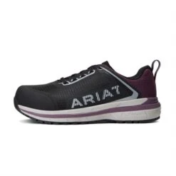 Women's Ariat Outpace Composite Toe -Reebok stroe 4 650 ariat outpace composite toe black shadow purple