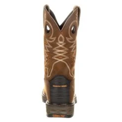 Men's Georgia 10" Carbo-Tec Square Toe Pull-On Alloy Toe Waterproof Boots -Reebok stroe 4 650 georgia 10 carbo tec square toe pull on alloy toe waterproof brown