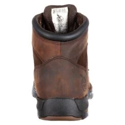 Men's Georgia 6" Athens Work Moc Toe Waterproof Boots -Reebok stroe 4 650 georgia 6 athens work moc toe waterproof brown