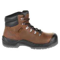 Women's Rocky 5" Worksmart Composite Toe Waterproof Boots -Reebok stroe 4 650 rocky 5 worksmart composite toe waterproof brown2