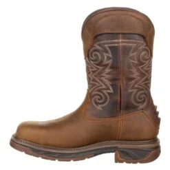 Men's Rocky Iron Skull Composite Toe Waterproof Boots -Reebok stroe 4 650 rocky iron skull composite toe waterproof brown