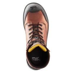 Men's Terra 8" Patton Aluminum Toe Waterproof Boots -Reebok stroe 4 650 terra 8 patton aluminum toe waterproof boots brown