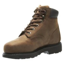 Men's Wolverine 6" McKay Steel Toe Waterproof Boots -Reebok stroe 4 650 wolverine 6 mckay steel toe waterproof brown