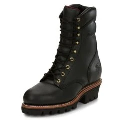 Men's Chippewa Boots 9" SUPER DNA 400G Steel Toe Waterproof -Reebok stroe 5 650 chippewa boots 9 super dna 400g steel toe waterproof black