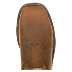 Men's Georgia 10" Carbo-Tec Square Toe Pull-On Alloy Toe Waterproof Boots -Reebok stroe 5 650 georgia 10 carbo tec square toe pull on alloy toe waterproof brown