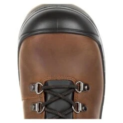 Women's Rocky 5" Worksmart Composite Toe Waterproof Boots -Reebok stroe 6 650 rocky 5 worksmart composite toe waterproof brown2