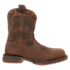 Men's Rocky 8" Rosemary Western Composite Toe Waterproof Boots -Reebok stroe 6 650 rocky 8 rosemary western composite toe waterproof boots brown